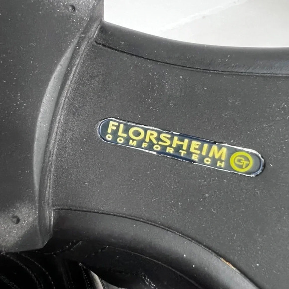 SOLD Florsheim Men's Black Leather Medfield Plain Toe Zip Boot - Picture 7 of 9